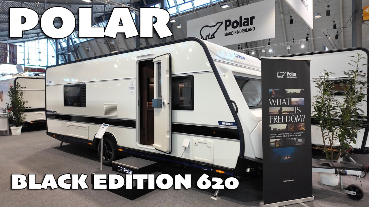 POLAR 620 BSA Black Edition — Tur complet | Rulotă premium pentru călătorii fără compromis