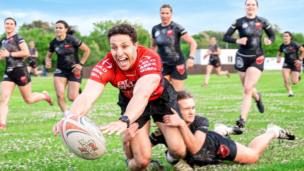 RZUCIŁEM WYZWANIE DRUŻYNIE RUGBY KOBIET