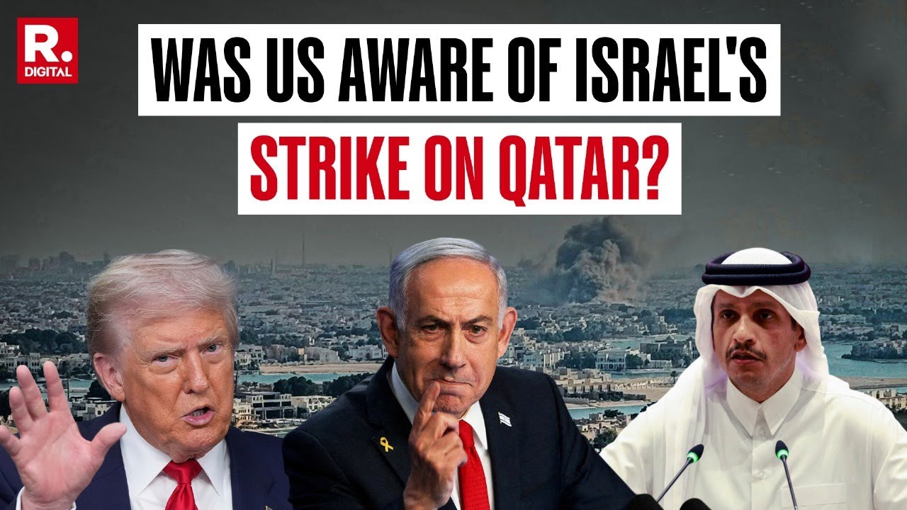 Was President Trump Aware of Israel's Strike on Qatar? Says He's 'Not Surprised'