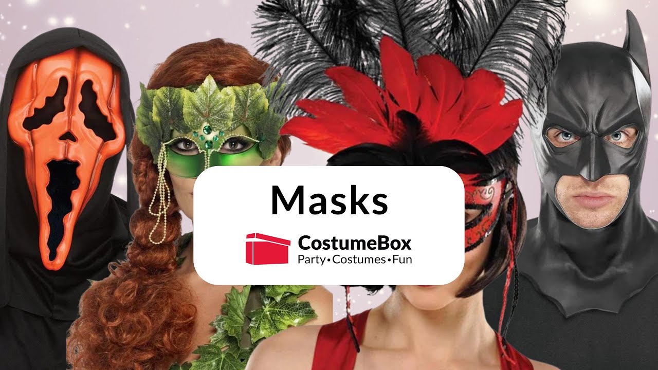 Mask and You Shall Receive! A Huge Selection of Masks 🤖🐴 #costumemasks #masks