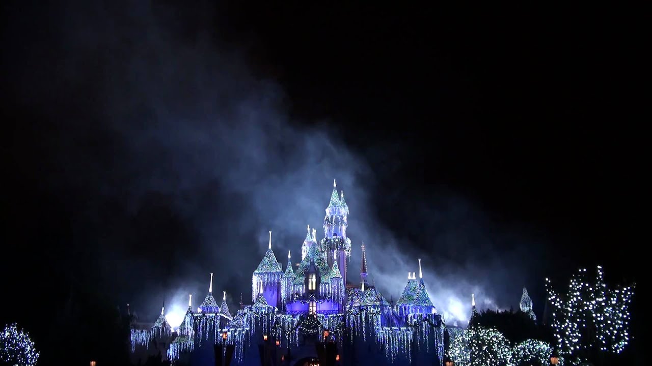 Believe..In Holiday magic Fireworks Disneyland ディズニーランド