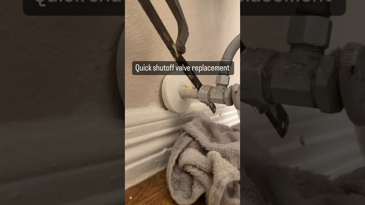 Volume up, shutoff valve replacement shark bite #handyman #renovate #houston #plumbing #diy