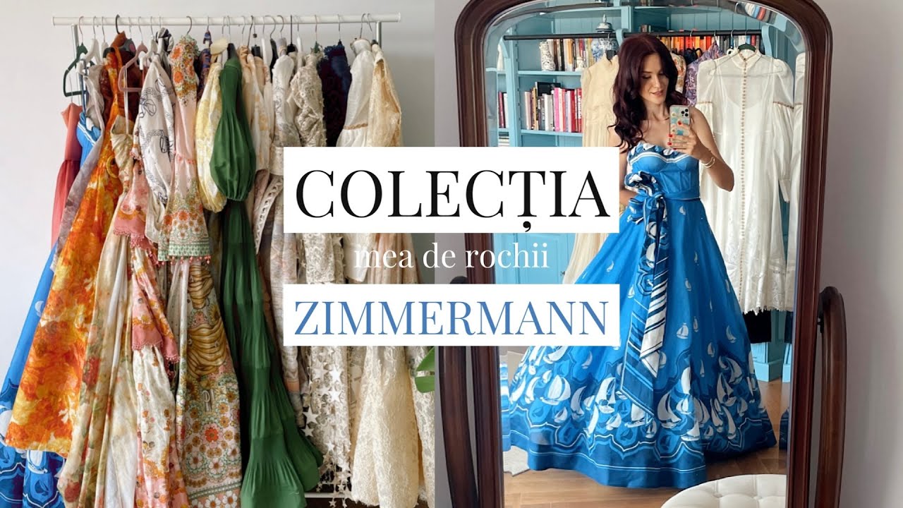 Colectia mea de rochii Zimmermann | Andreea Balaban
