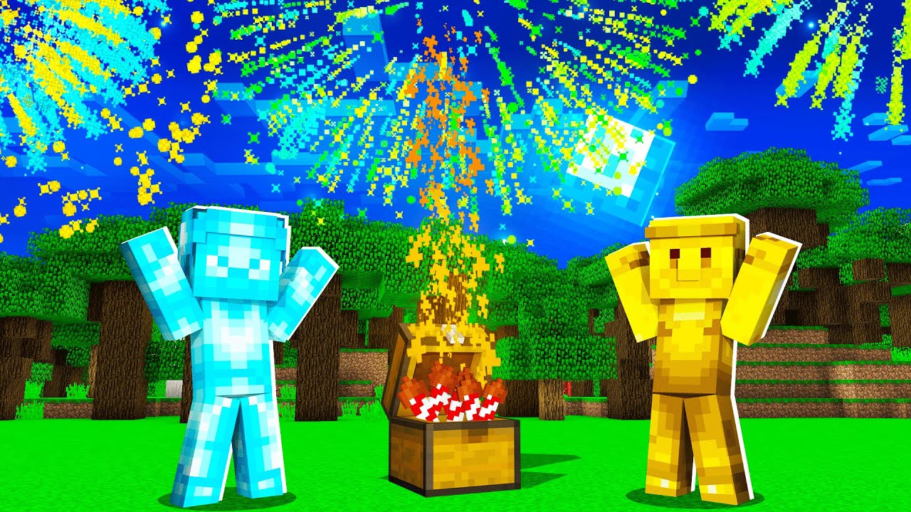 فلم ماين كرافت : احتفالية العيد السعيد 😎🔥
