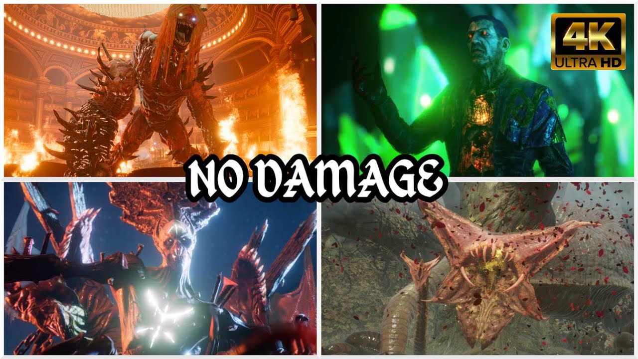 Evil West | All Bosses & Mid-Bosses (NO DAMAGE/EVIL DIFFICULTY) [4K]