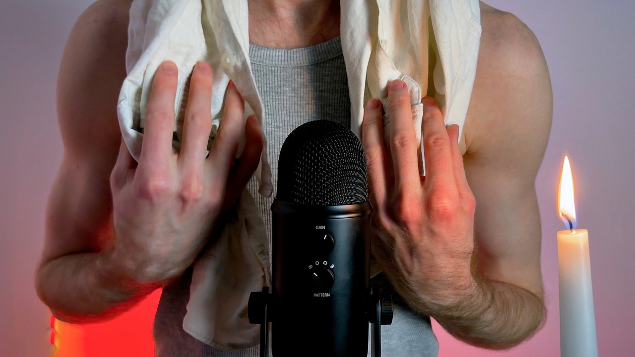 Soothing ASMR Fabric Sounds for Deep Sleep and Relaxation