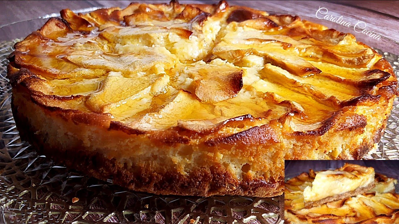 PASTEL de MANZANA con leche condensada | TARTA de MANZANA