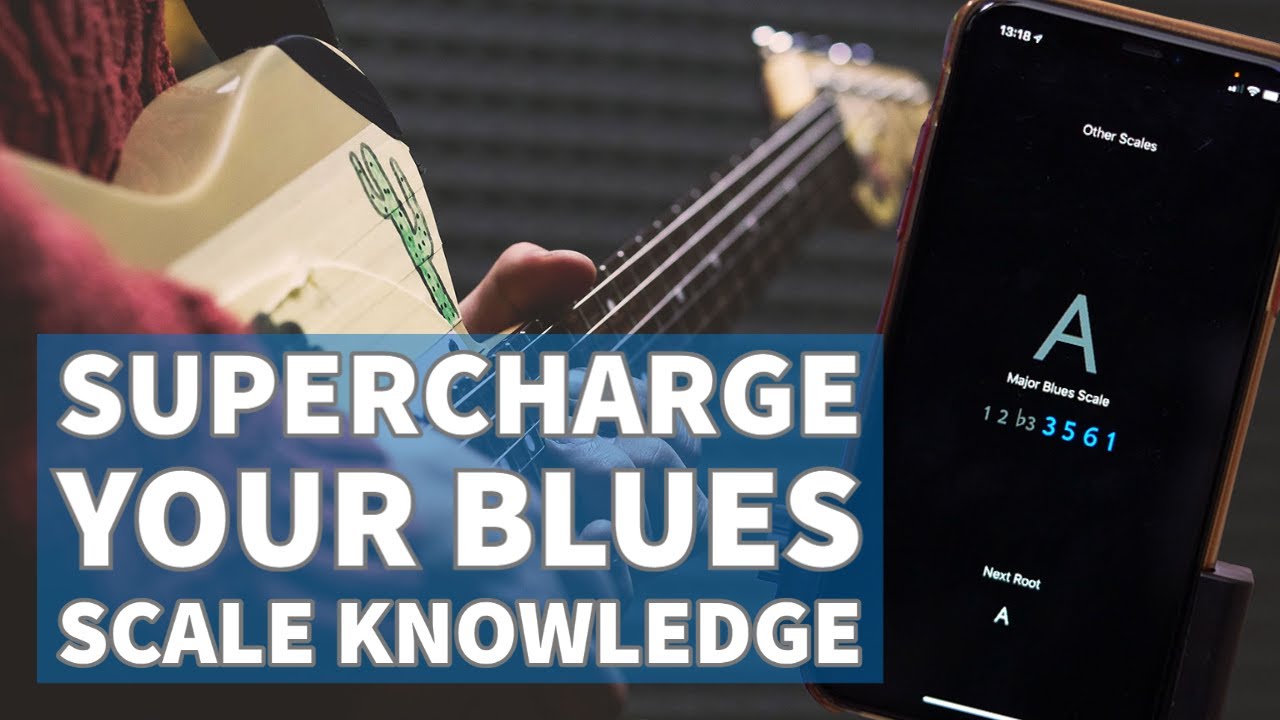 SUPERCHARGE YOUR BLUES SCALE FRETBOARD KNOWLEDGE | Using the Solo App | TOM QUAYLE |