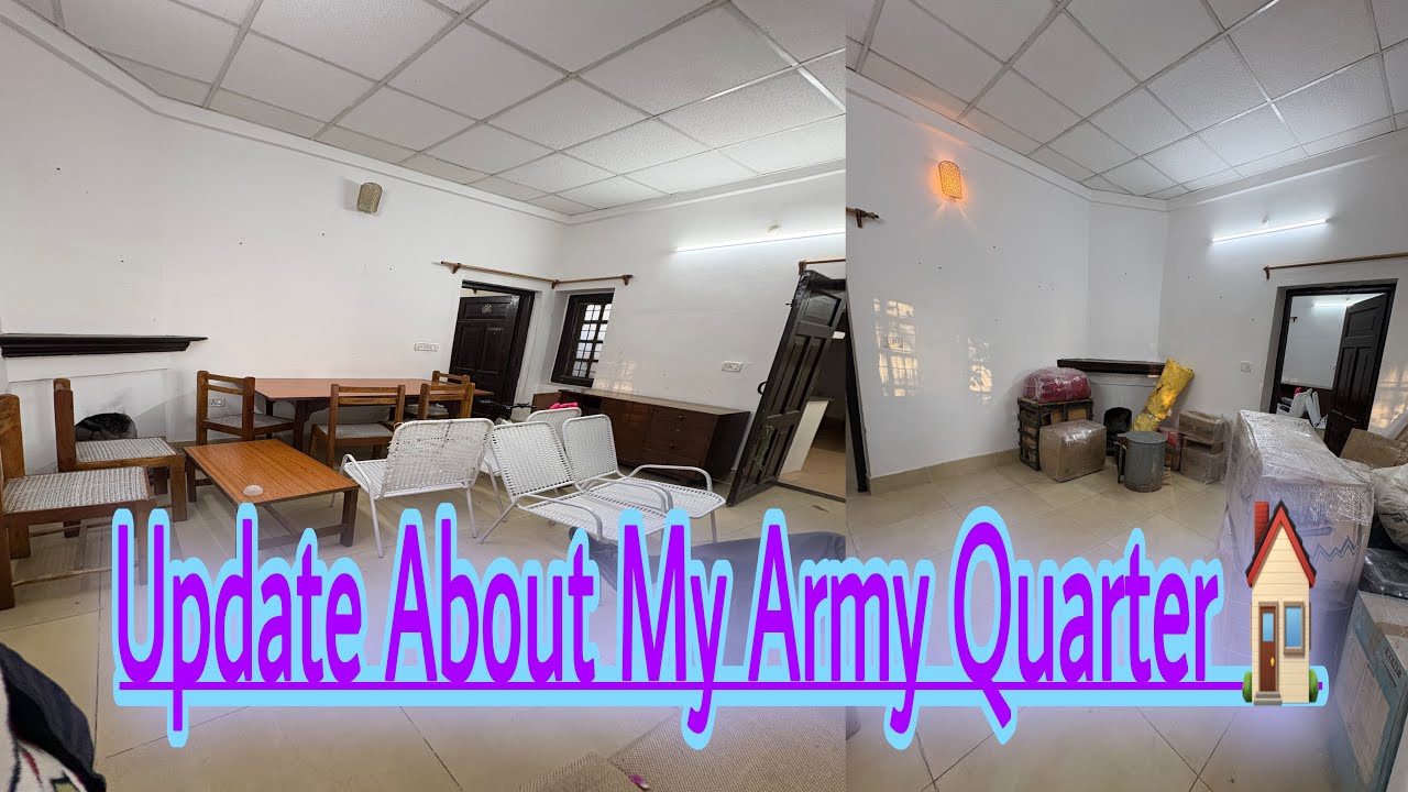 Update About My Army Officer Quarter,Unpacking &Decoration Start,Sarkari Ghar 