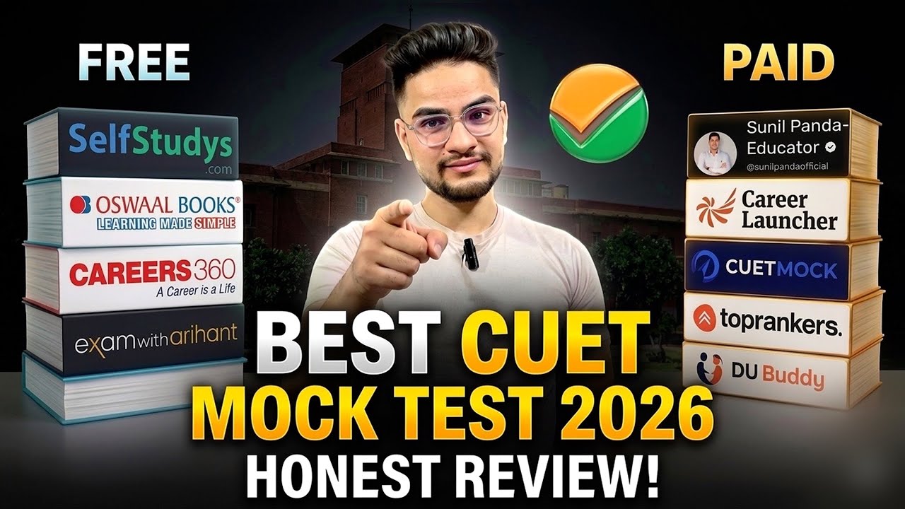 CUET 2026: Best FREE Mock Tests 🔥 All Subjects Included ✅  #cuet2026