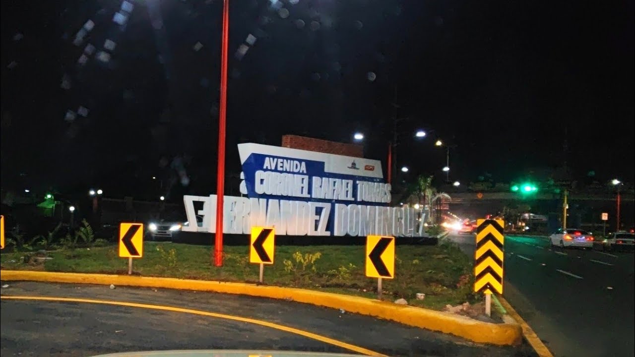 Autopista de San Isidro renovada en la Noche ,Santo Domingo Este DOMINICAN REPÚBLIC