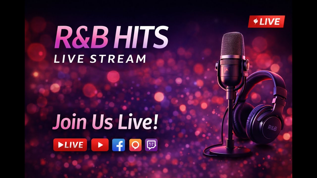 R&B Hits Live 🎧 Smooth Vibes & Non-Stop Music