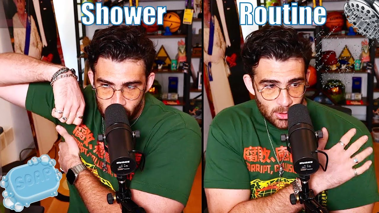 Hasan's Super Detailed Shower Routine | HasanAbi Reacts