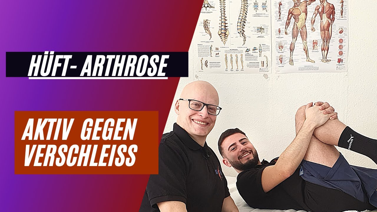 Hüfte effektiv behandeln; 4 Übungen gegen Hüftarthrose