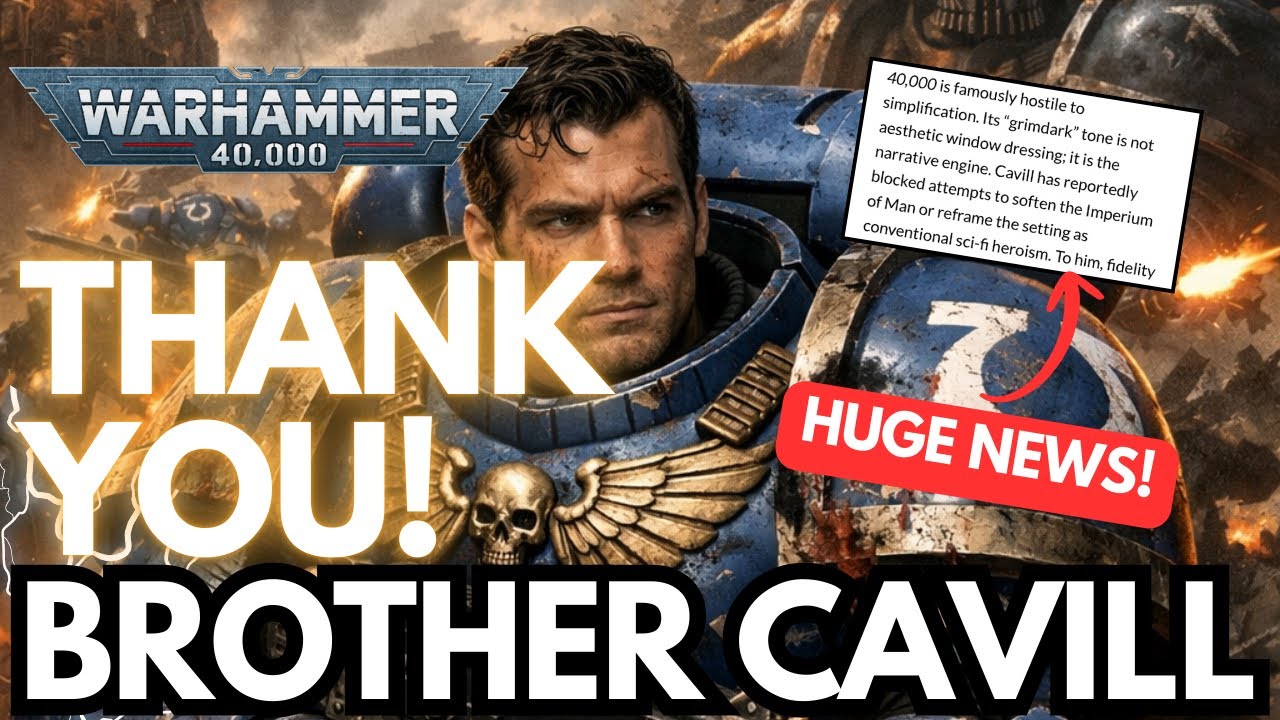 Это потрясающе! | Огромное обновление серии Warhammer 40k | Спасибо, брат Кавилл! | Warhammer 40k
