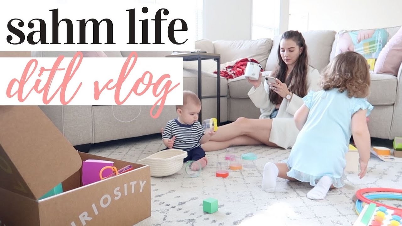TEETHING, NEW TOYS, + A RANT | DAY IN THE LIFE WITH A BABY AND A TODDLER 2020