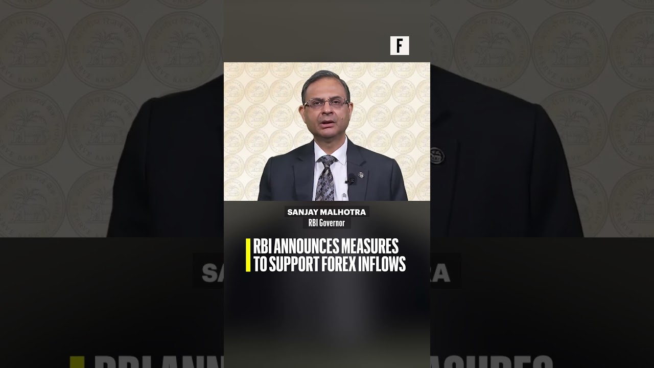 RBI Announces Measures To Support Forex Inflows