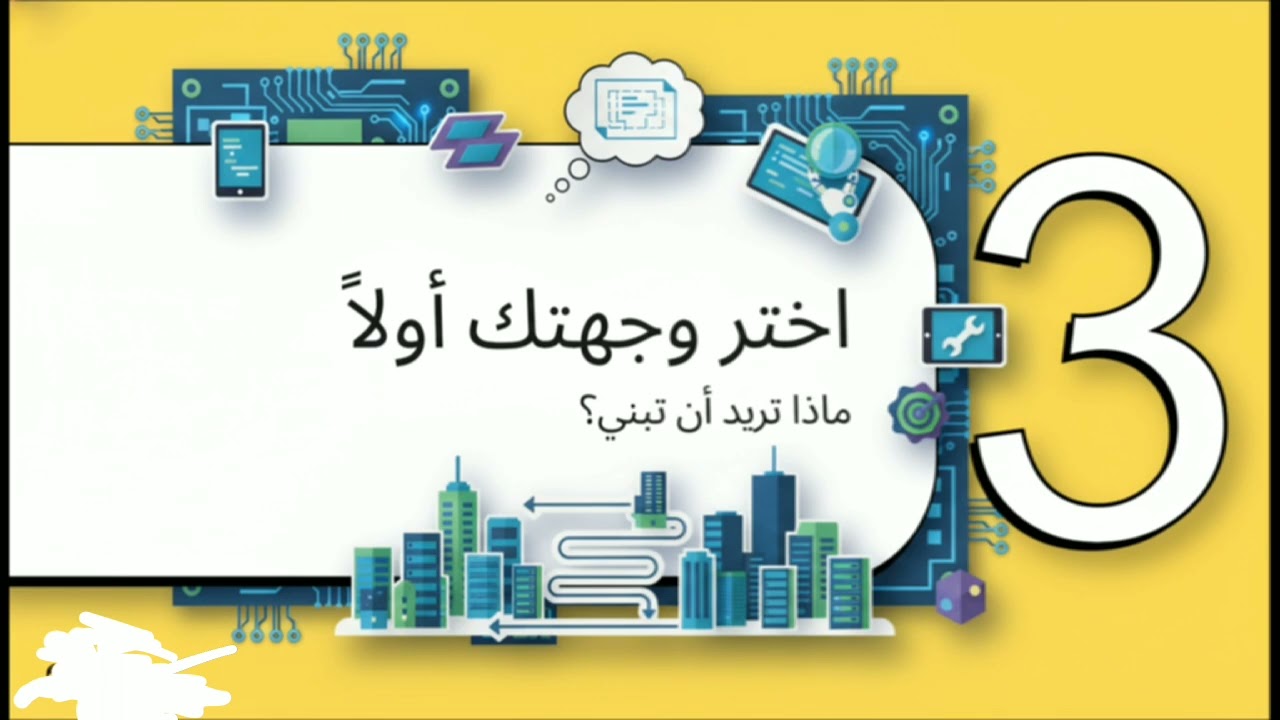 خارطة طريقك الاولى في البرمجة #تعليم_تقني 