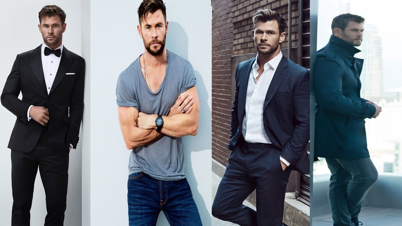 CHRIS HEMSWORTH STYLE INSPIRATION || CHRIS HEMSWORTH  MOST STYLISH OUTFITS || MENS FASHION 2020