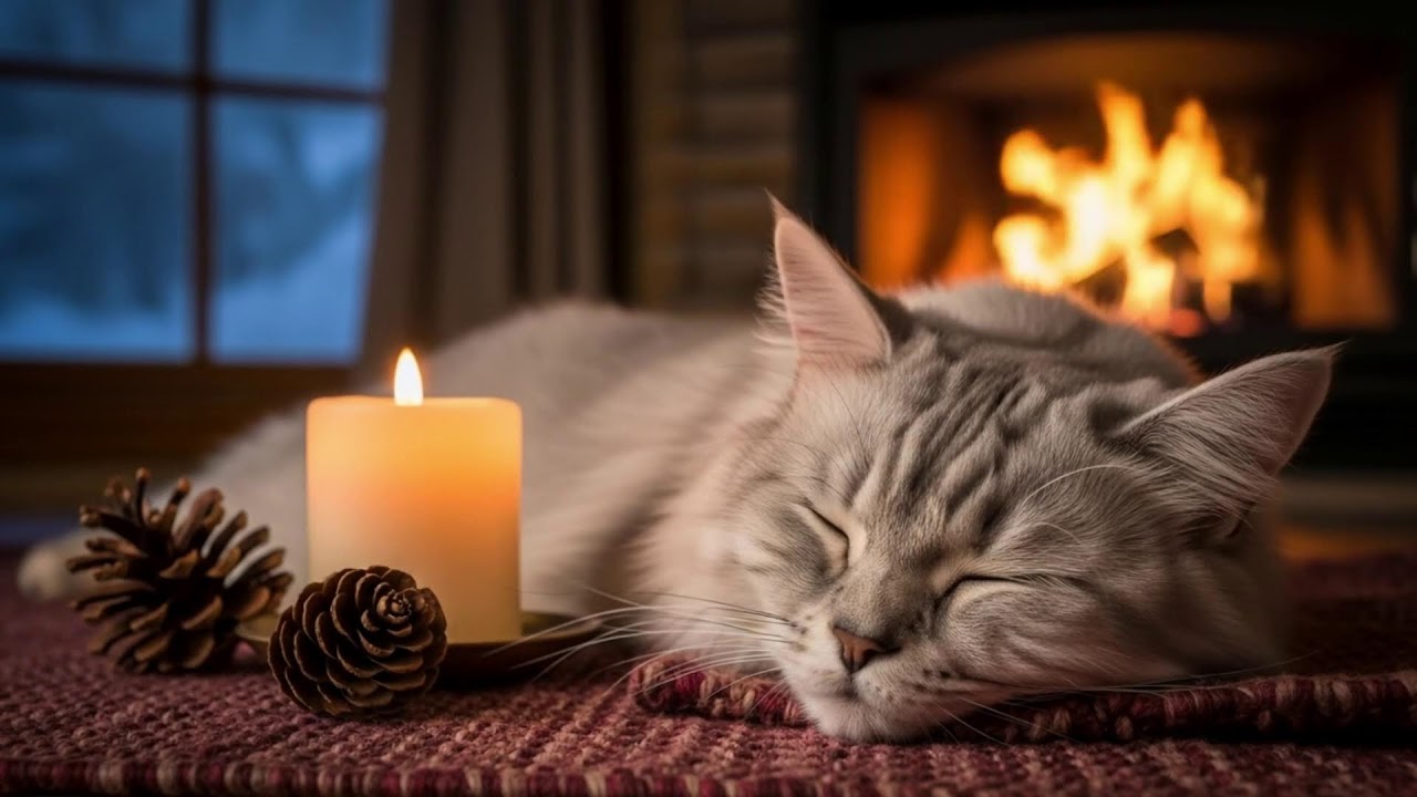 Soothing 432Hz Sounds For Anxious Cats 🐾 Calming Music And Cozy Atmosphere For Deep Relaxation