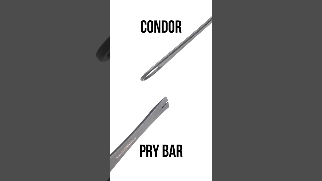 Your Everyday Essential!​​ Meet the Condor Pry Bar.​​ By Condor Tool & Knife&reg;️