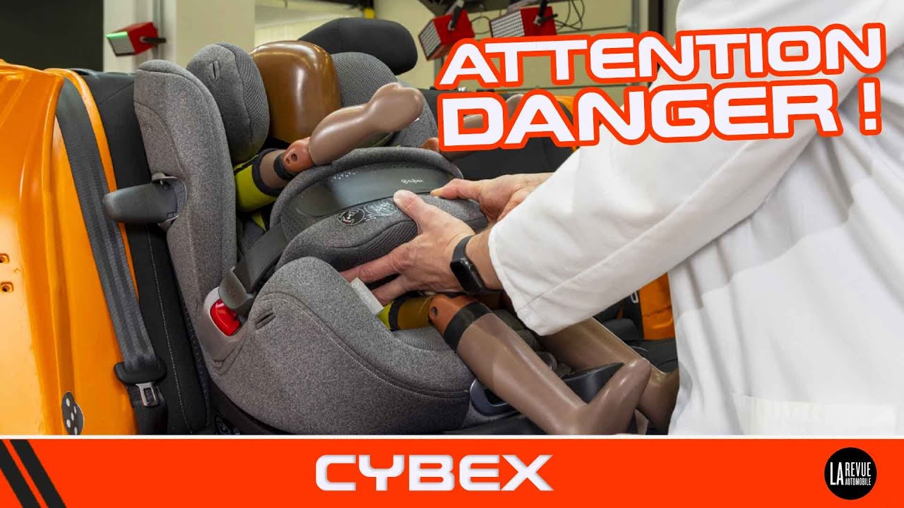 Nos enfants vraiment en sécurité ? Crash test siège auto by CYBEX