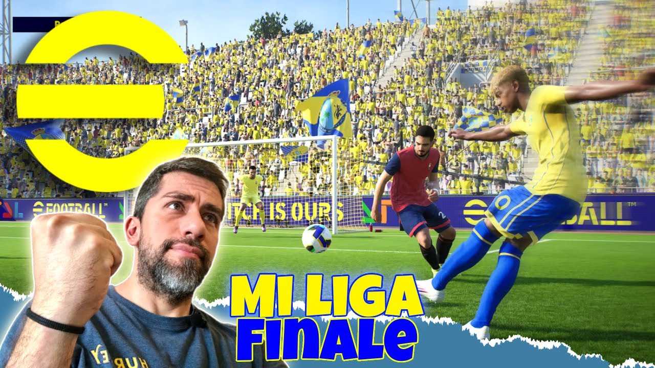 Final ÉPICO de Mi Liga en eFootball 2025 (Las Palmas - equipo ideal)