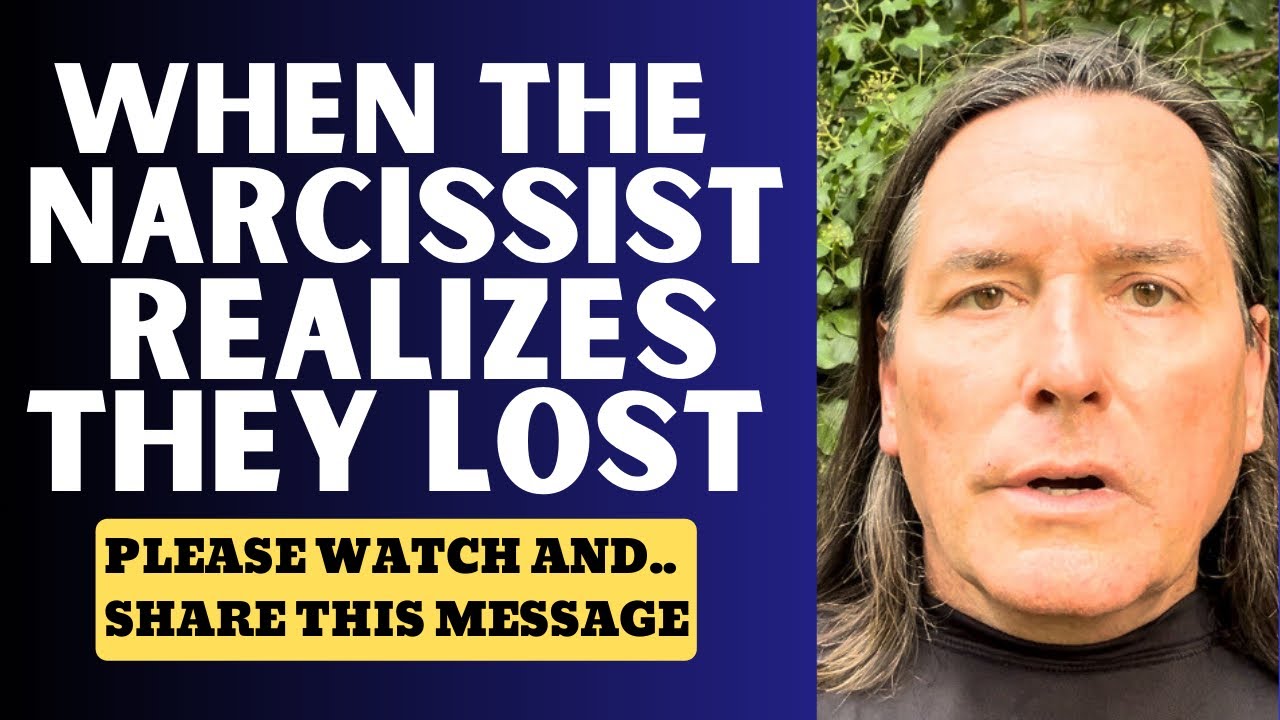 WHEN THE NARCISSIST REALIZES THEY LOST