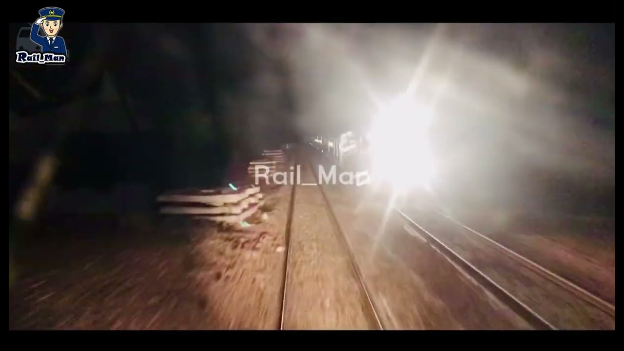 6Dn Greenline Exp Train Vs 45Up Pakistan Exp | Full Speed