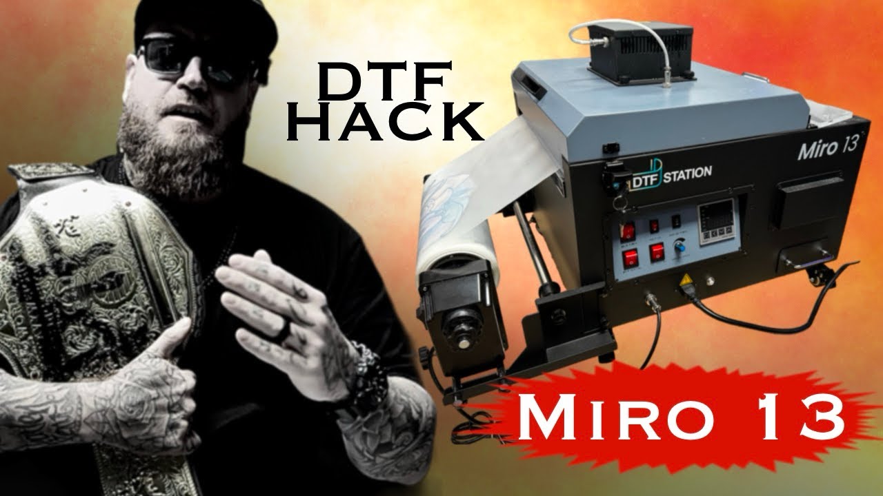DTF HACK!! Miro 13 DTF Station