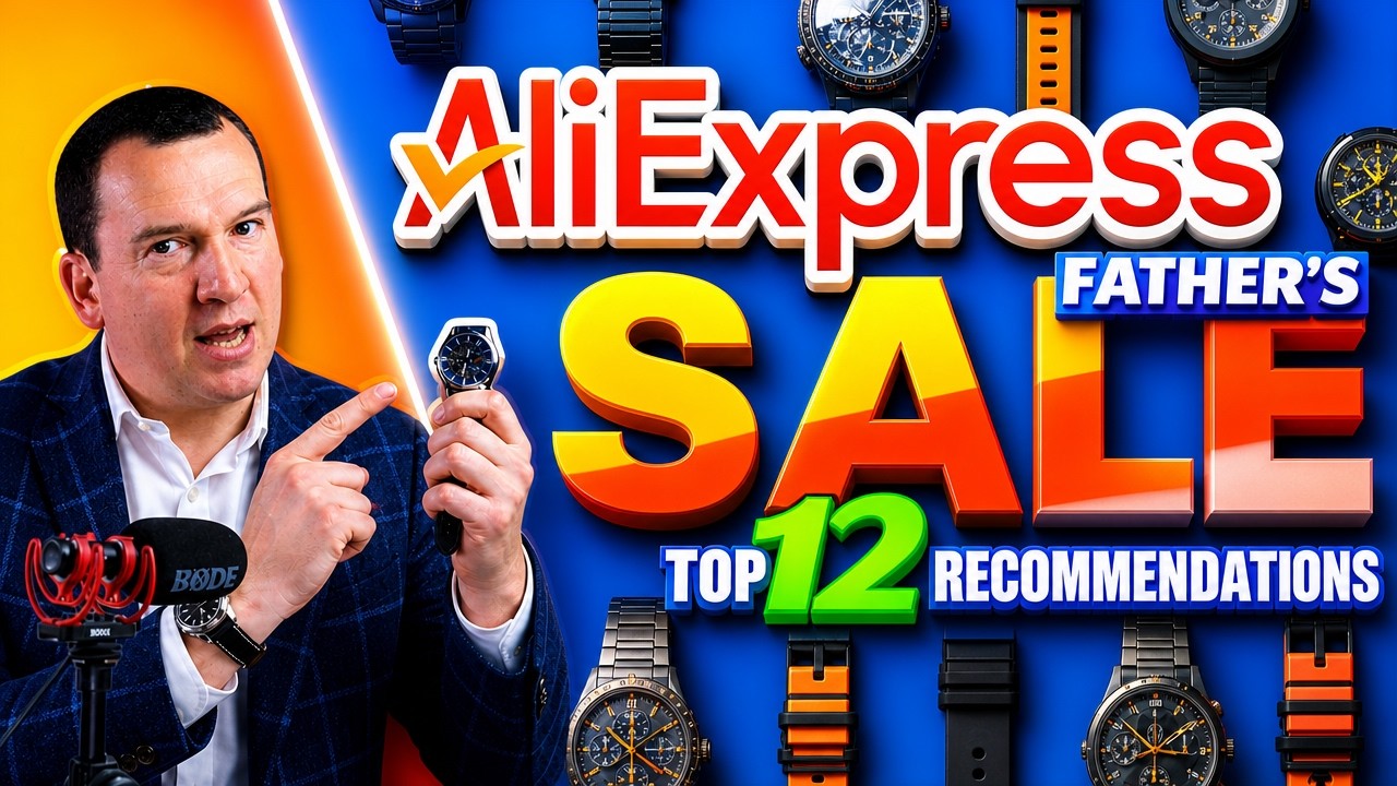 Предпродажа к Дню отца на AliExpress: 11+1 рекомендаций по бюджетным часам.