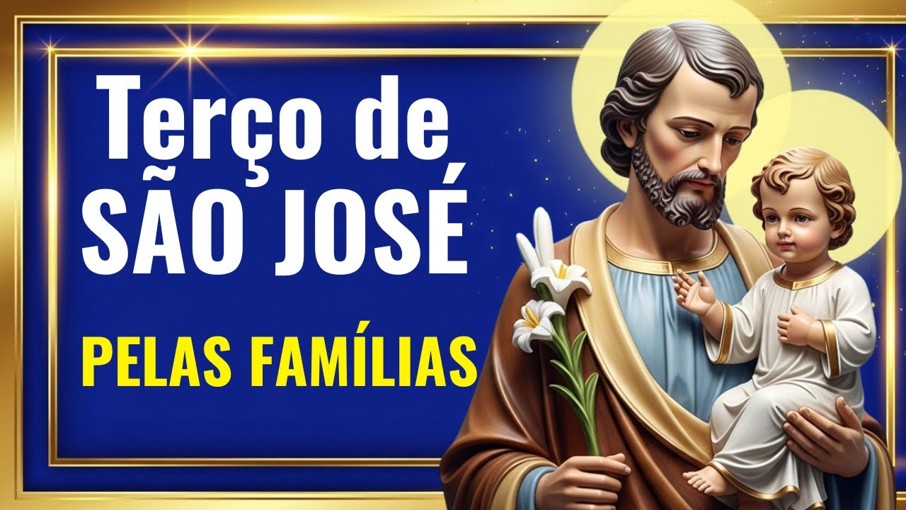 📿02/02//2026 🛐TERÇO DE SÃO JOSÉ PELAS FAMÍLIAS | Oração Completa para Proteger e Fortalecer os Lares