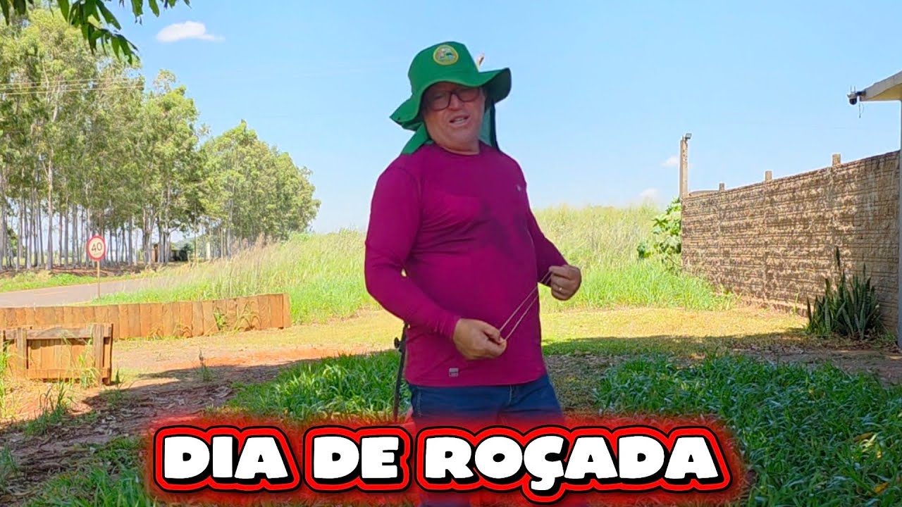 Hoje Foi Dia De  Trabalho Na Chácara