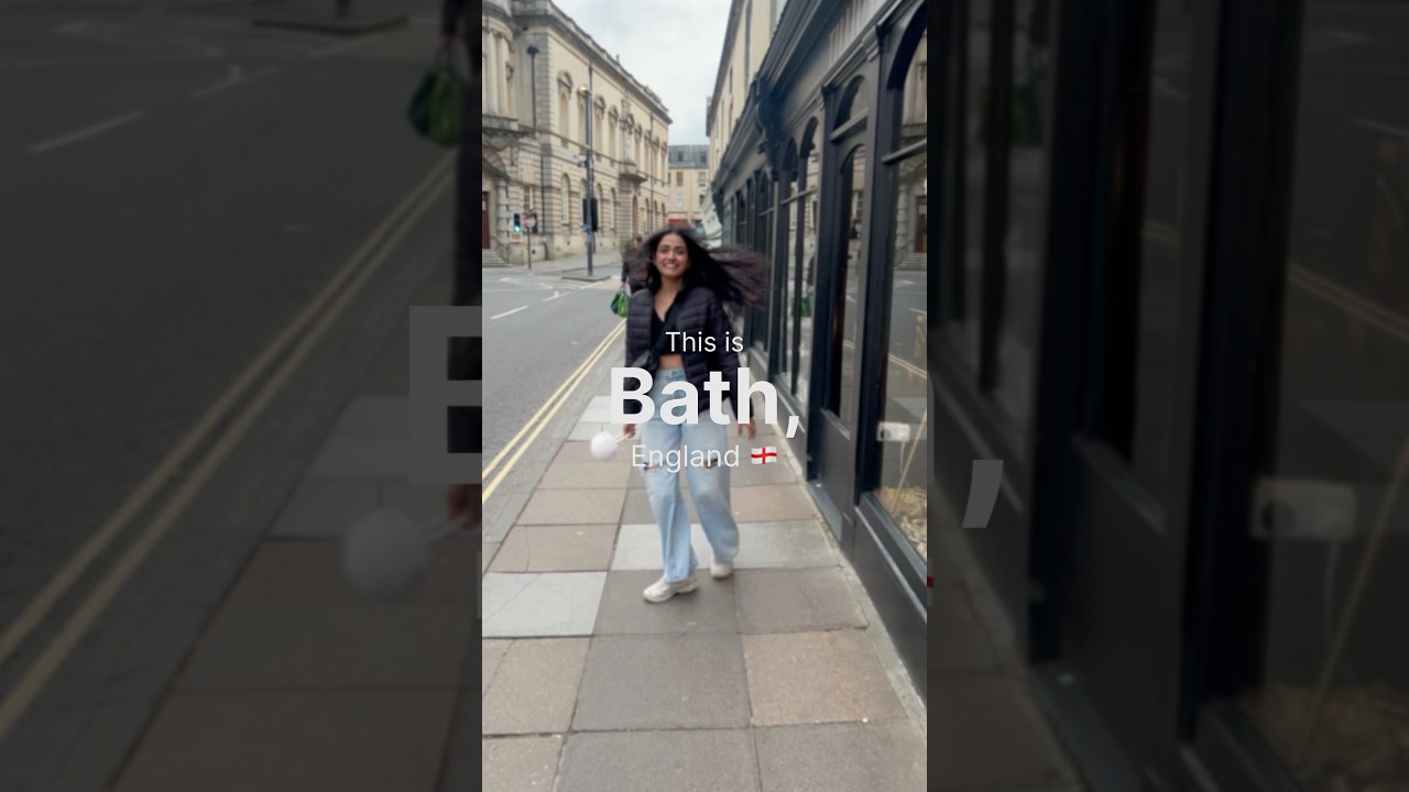 Bath, England 🏴󠁧󠁢󠁥󠁮󠁧󠁿                                 The most romantic city #shorts #travel