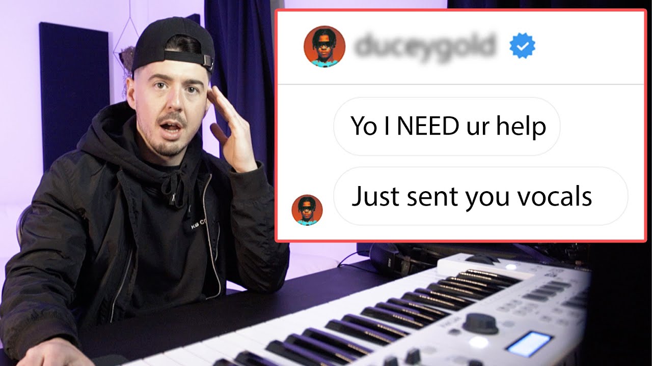 Rapper Trusted me with His Vocals