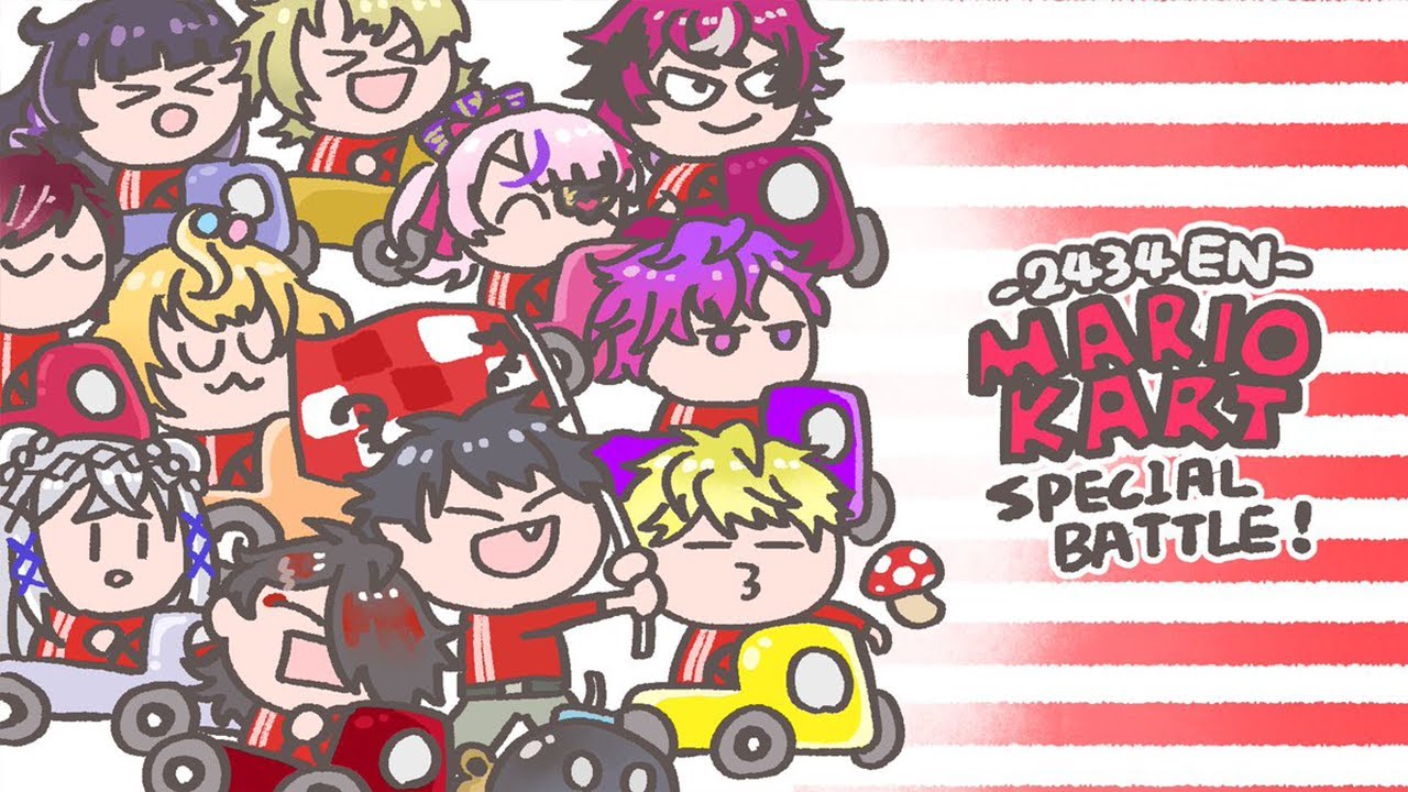 【#NIJIEN_MKBattle】VROOOOOOM (runs off the map)【NIJISANJI EN | Victoria Brightshield】