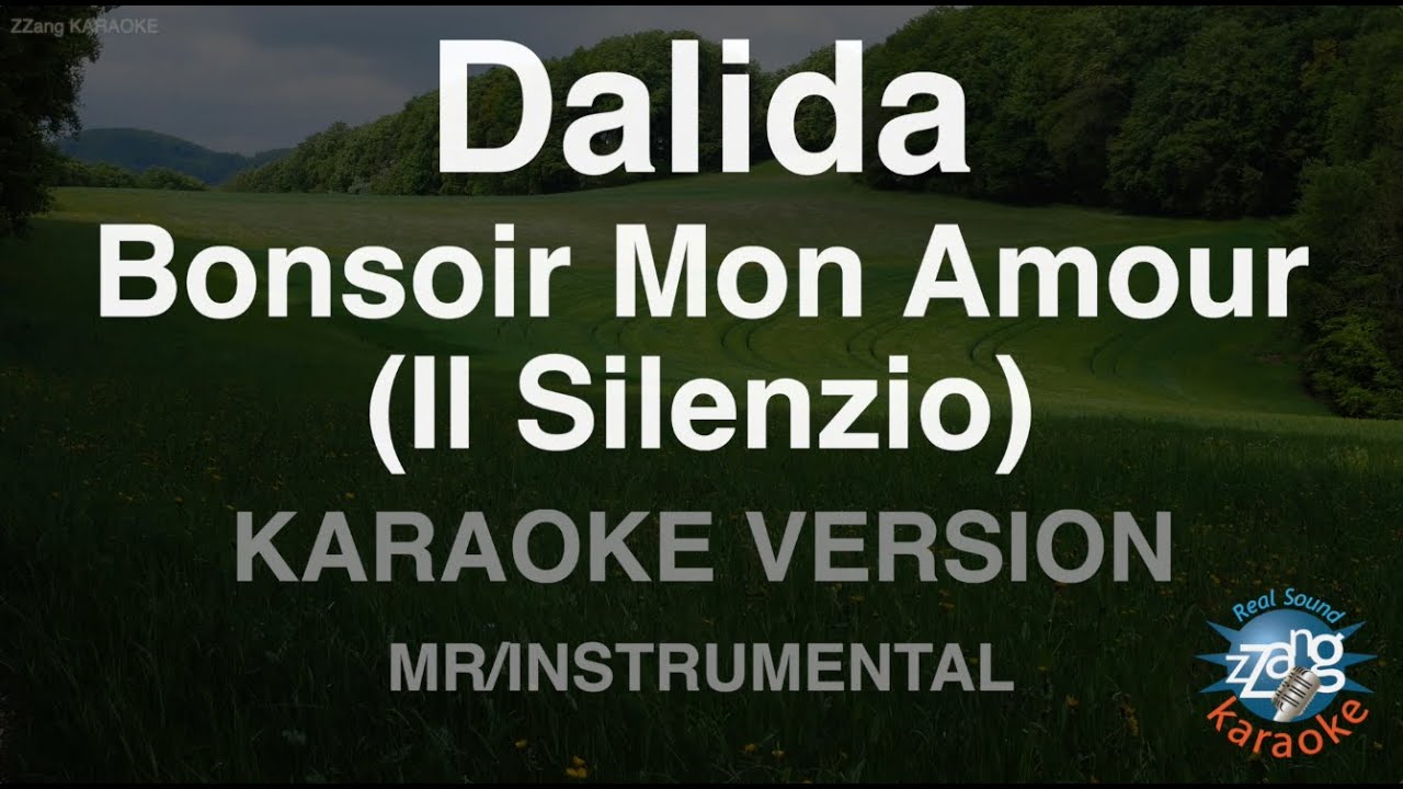 Dalida - Bonsoir Mon Amour (Il Silenzio) (Instrumental) (Karaoke Version)