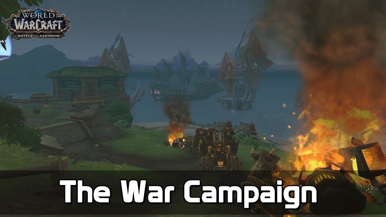 Battle for Azeroth (Beta): War Campaign [FIRST LOOK!]
