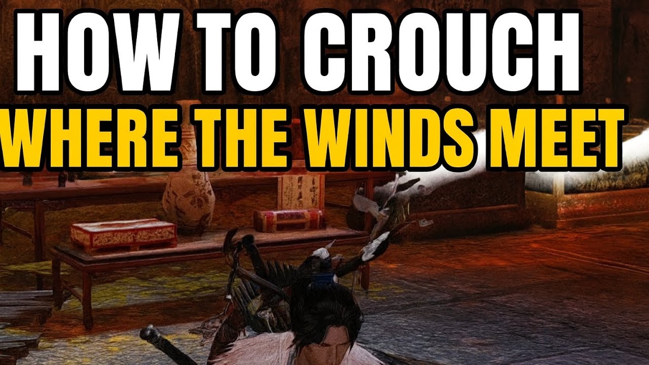 How to Crouch in where the winds meet on mobile 