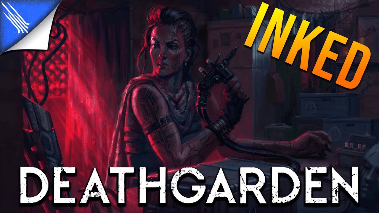 Showing the Shield on Inked - Deathgarden Inked Gameplay