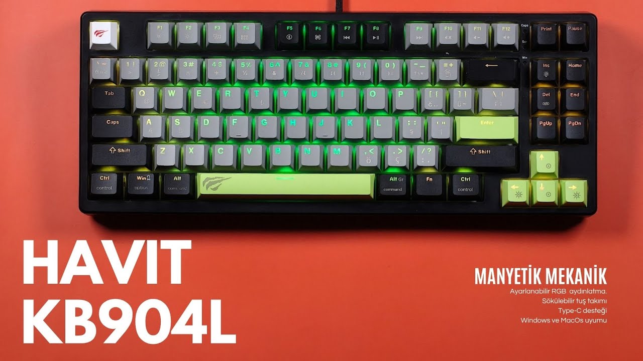 Havit KB904L Mekanik Manyetik Klavye İncelemesi