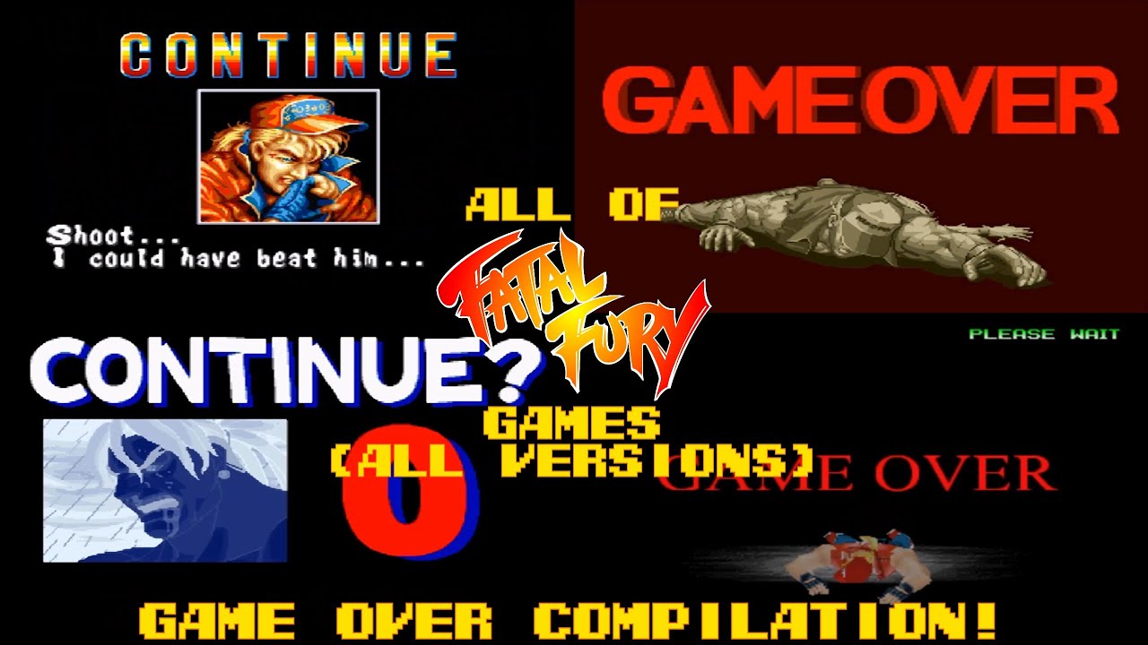 Конец игры: подборка всех игр Fatal Fury / Garou! (Все версии)