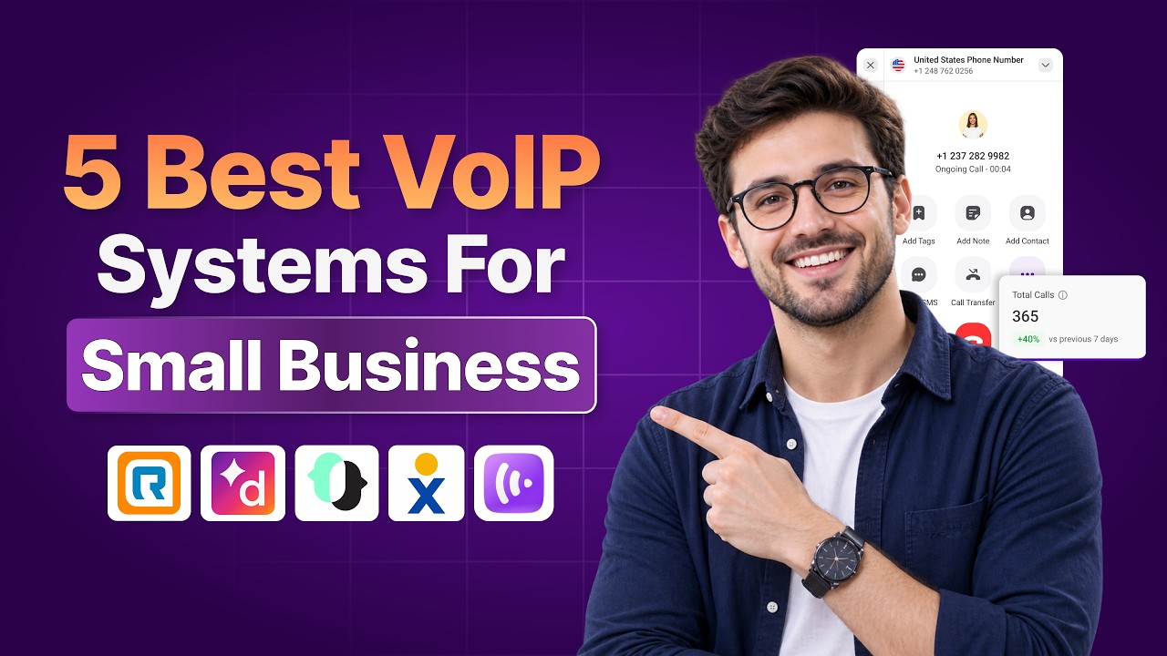 Best VoIP Phone System for Small Business in 2026 (Top 5)