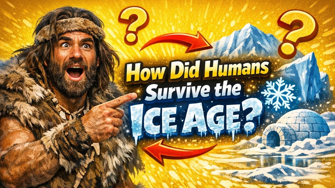 How Did Humans Survive the Ice Age? The Truth Will Shock You ❄️