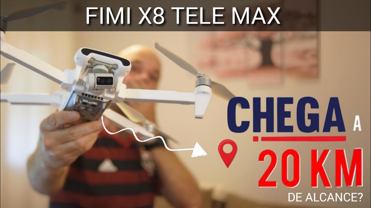 FIMI X8 TELE MAX Chega a 20 Km? Vamos ao Teste @FIMIofficial 