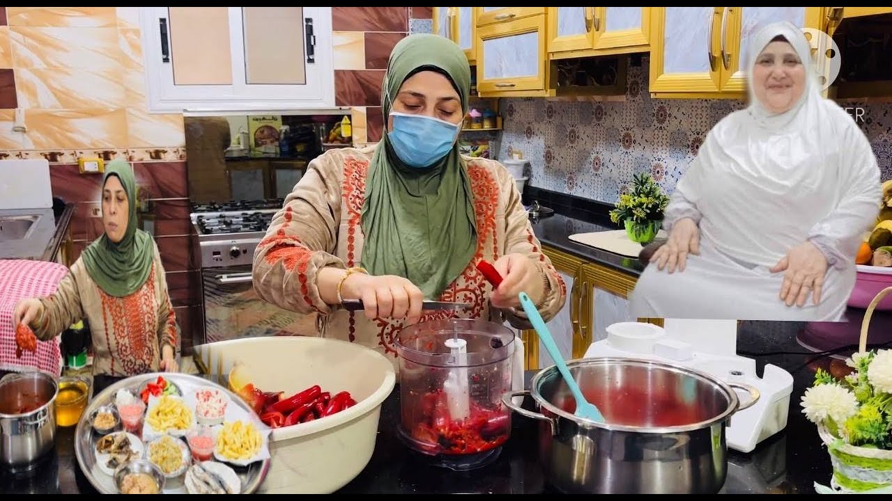 لولا فضلك ياامى مكنتش سديت فى بيتى علمتنى اكون ست شاطره تجهيزات لشهر رمضان بديل السمنه بلدى وهريسه