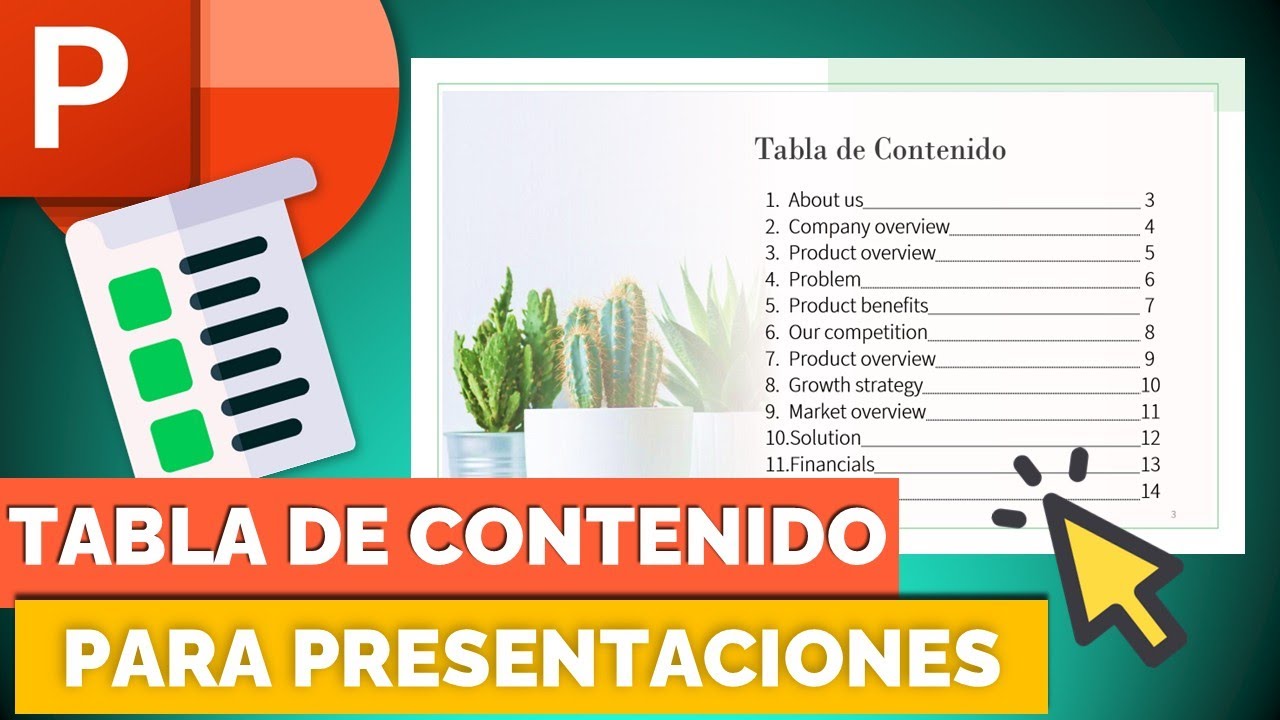 Crea una Tabla de Contenido INTERACTIVA en PowerPoint y Navega Fácilmente Mientras Expones