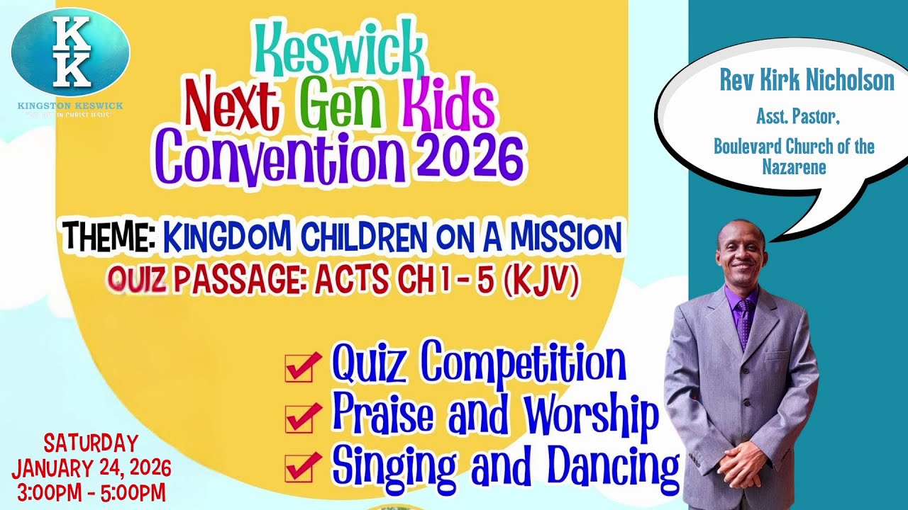 Keswick Next Gen Kid's Convention - 24 January 2026