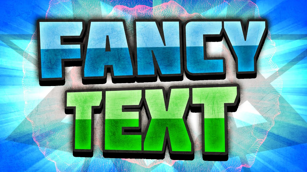 [TUTORIAL] How to make Fancy TEXT in Photoshop - Blending Options and Layer Styles