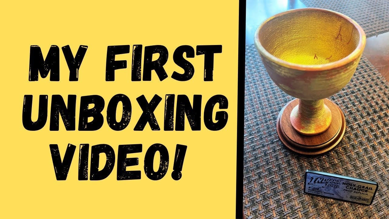 My First Unboxing Video | Indiana Jones Holy Grail Chalice Prop Replica By Regal Robot
